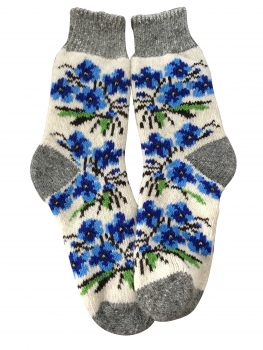 Kuschelsocken aus Schafwolle S39